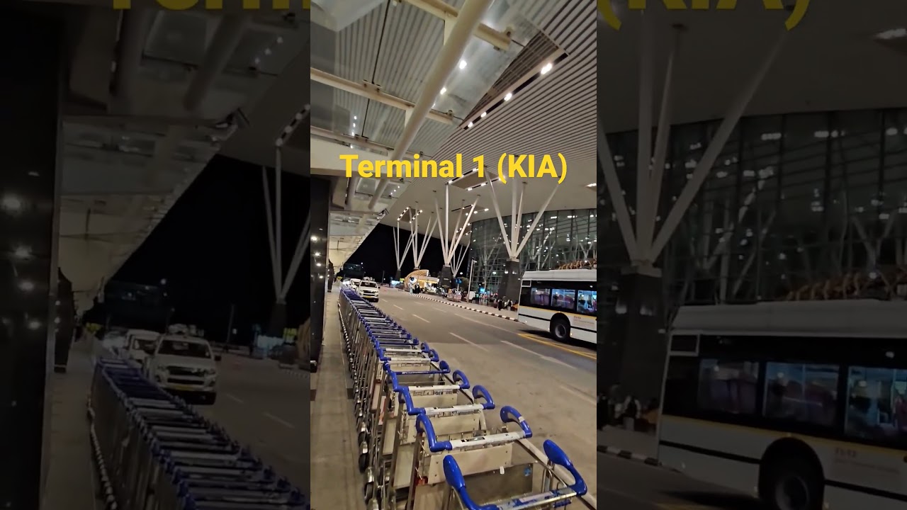 Bangalore International Airport Terminal 1 #Kia #bangalore #nammachannel