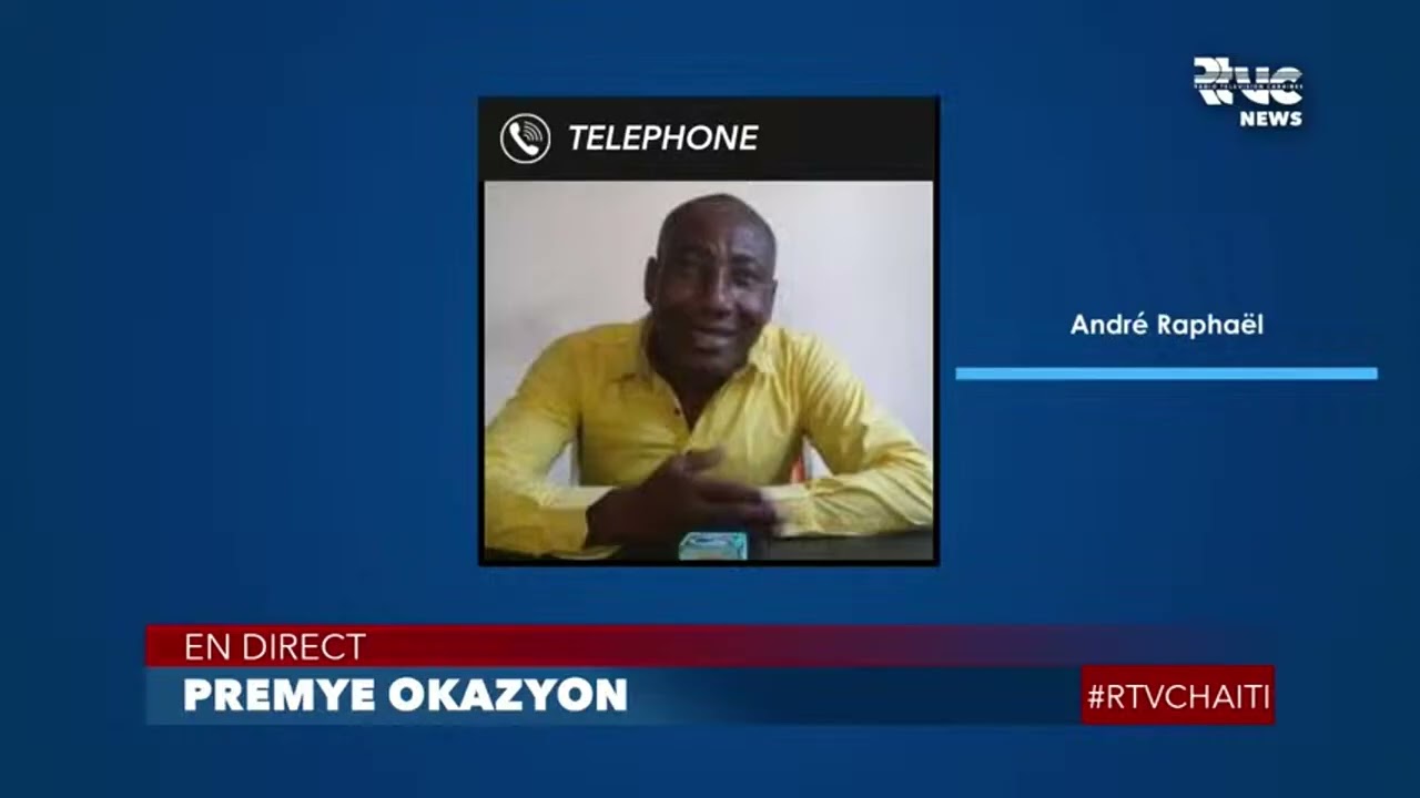 Leta pa ka fonksyone nan manti, André Raphaël plede pou yon dyalòg serye ki pou mennen nan eleksyon