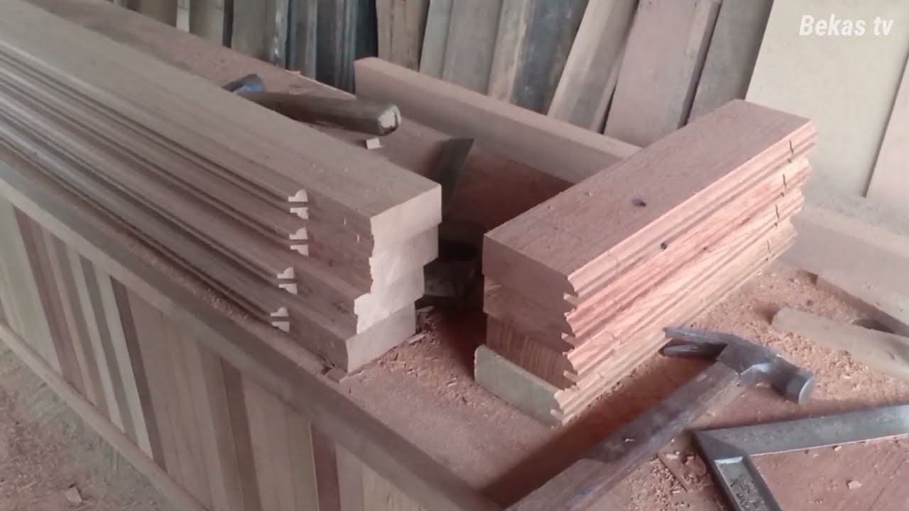 Cara terbaik membuat jendela minimalis dari kayu bekas