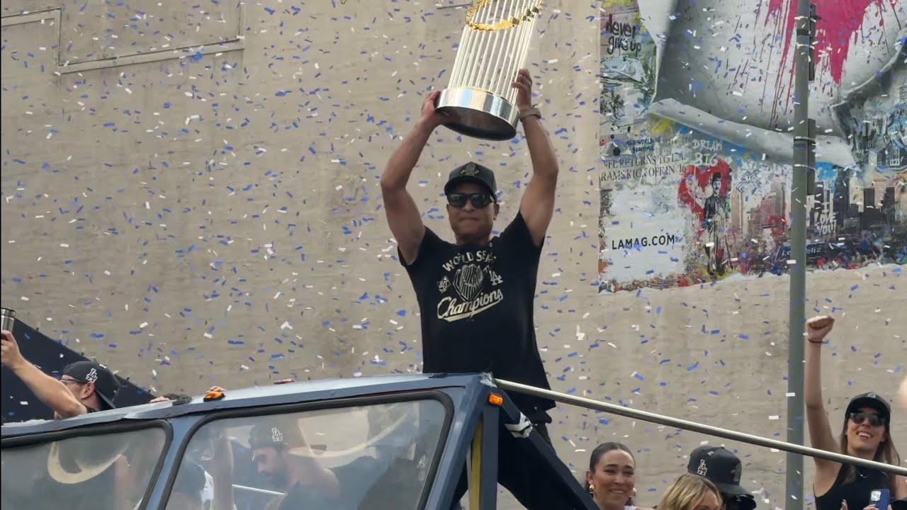 Throw Away Vlog: Los Angeles Dodgers Parade