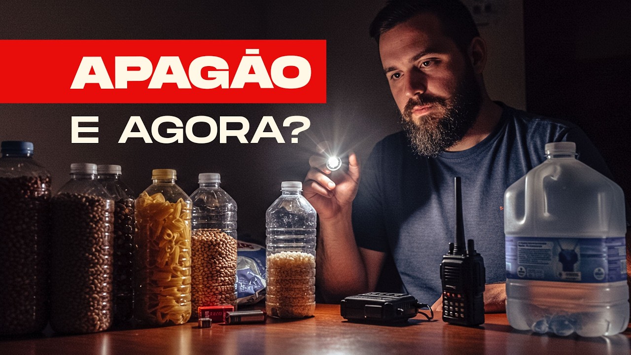 Como se Preparar para um Apagão - 5 Coisas que Você PRECISA Fazer