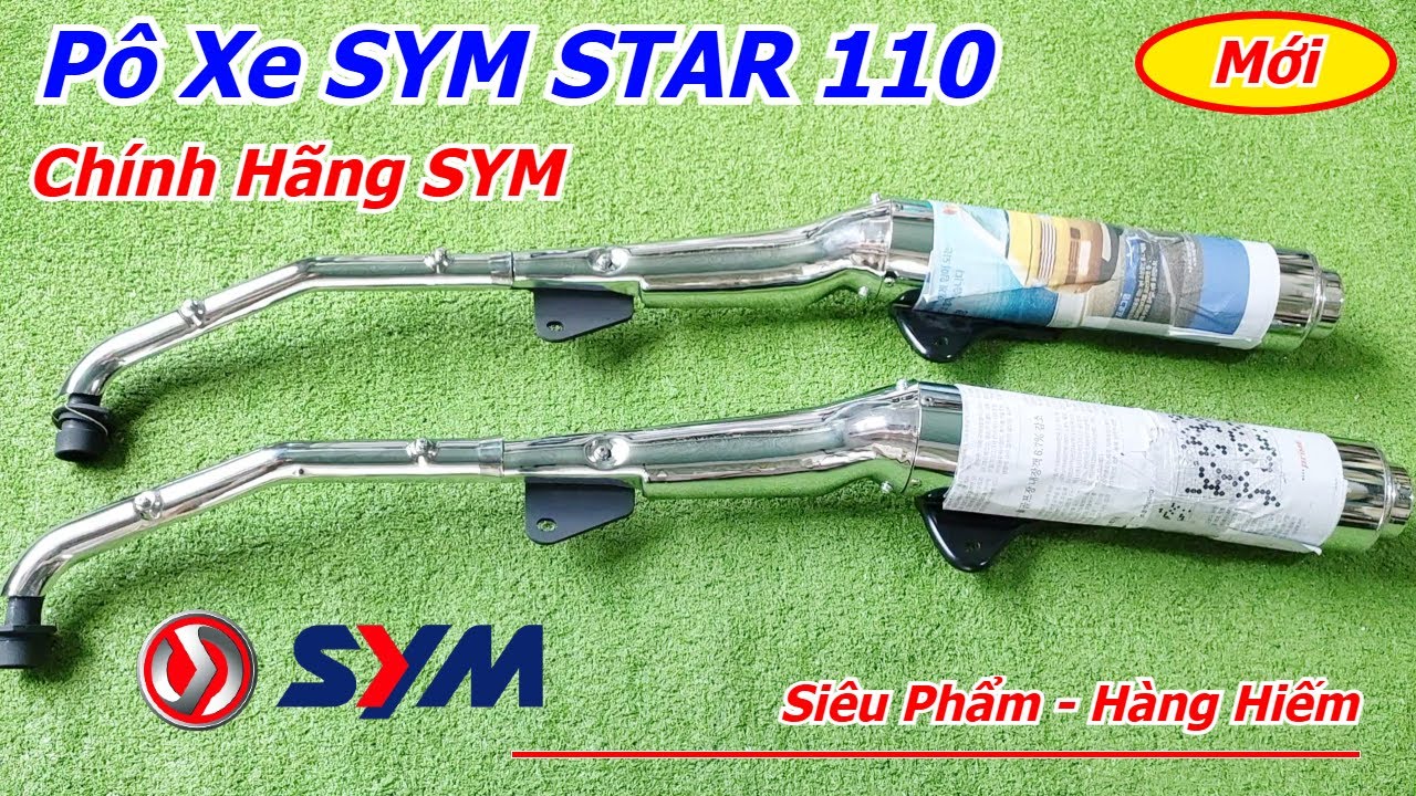 Pô Xe Star 110 Chính Hãng SYM || Hàng Hiếm