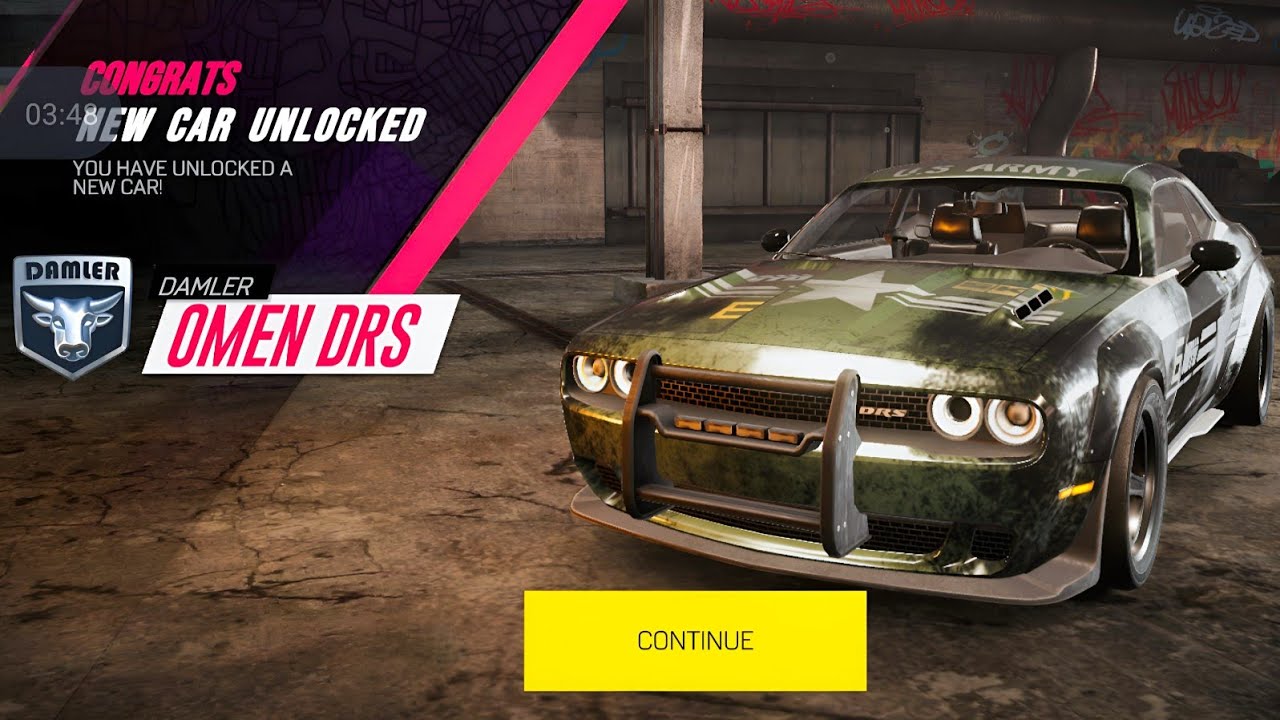 🤑 Damler Omen DRS Lottery Spin | Drive Zone Online New Car Dodge Challenger
