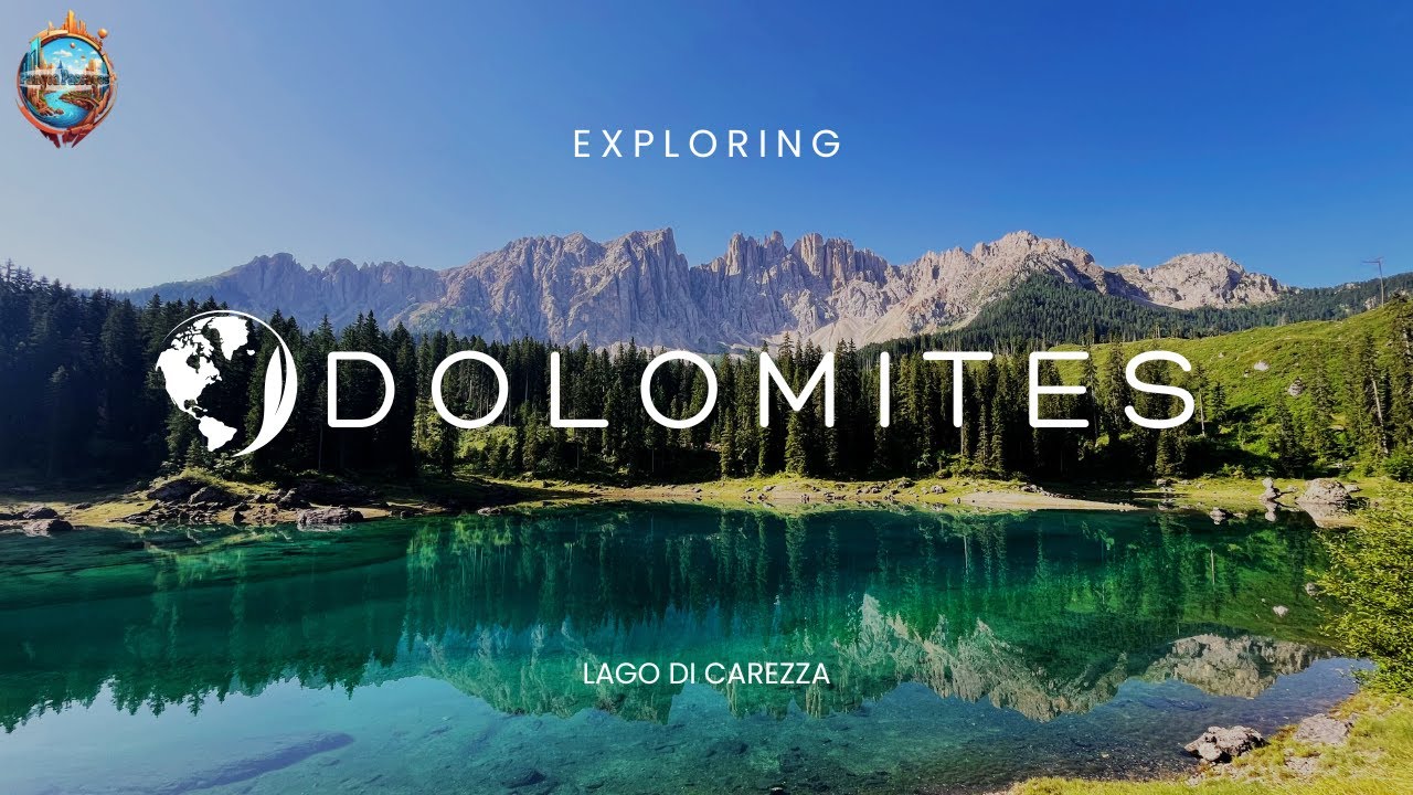 Lago di Carezza from Above 🇮🇹✨ | Stunning Dolomites Drone View in 4K