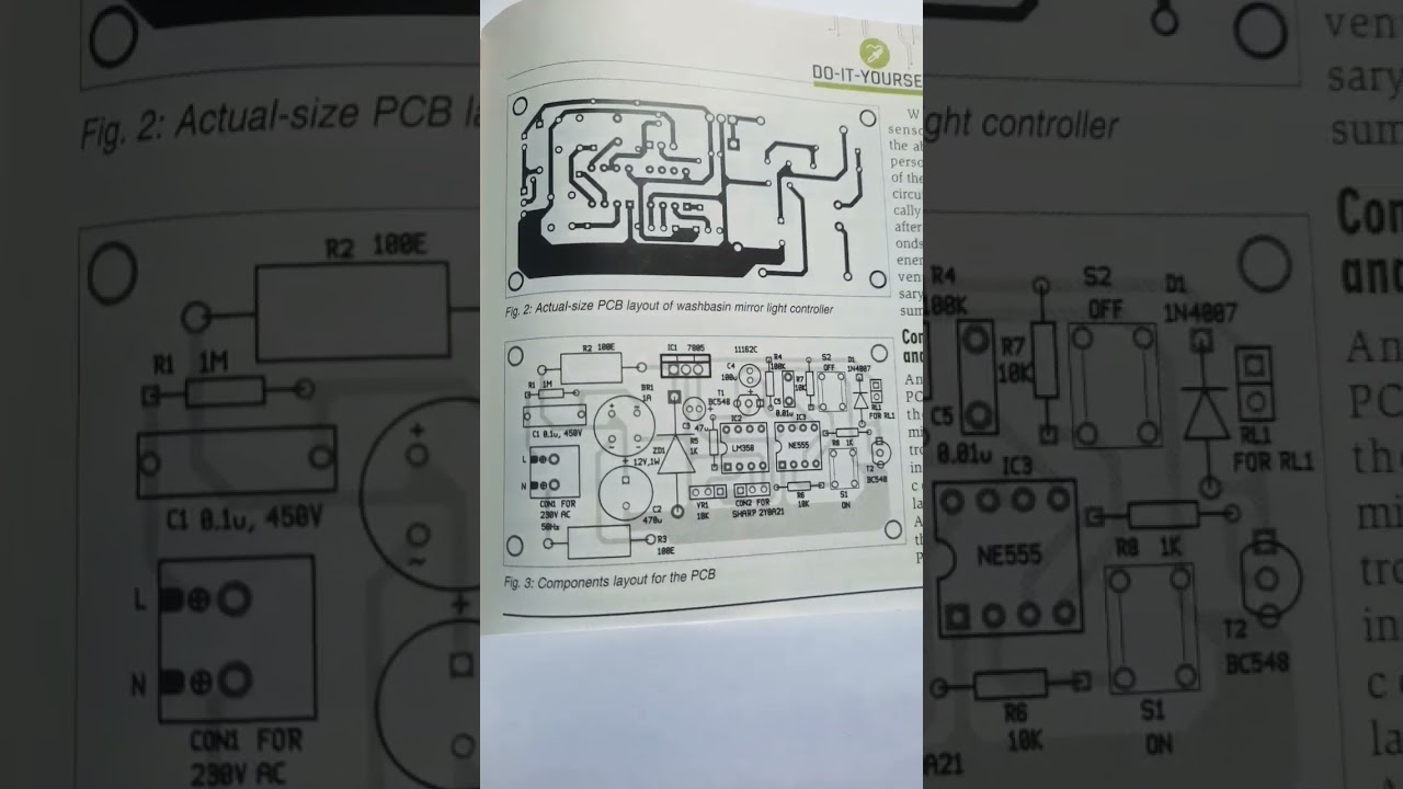 Washbasin MIRROR LIGHT CONTROLLER #projects #technology #science #youtubeshorts #youtube #tech
