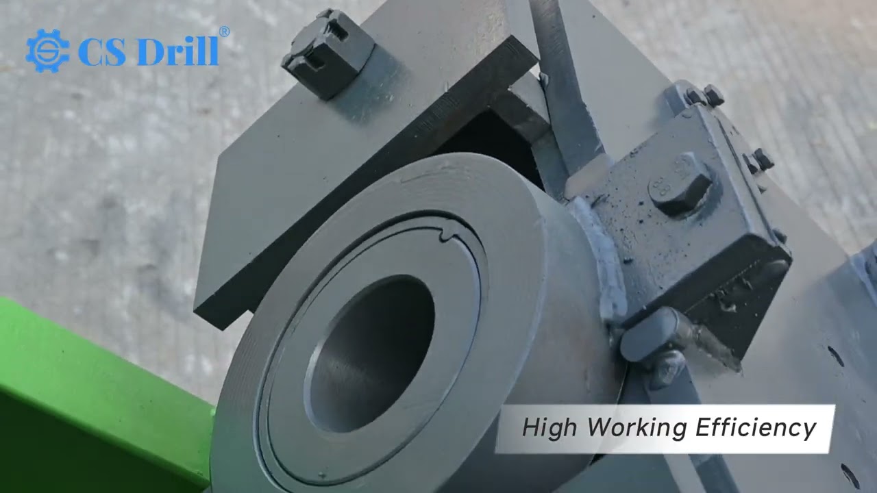 CSQX1000B crawler type full hydraulic core drill rig demonstration video