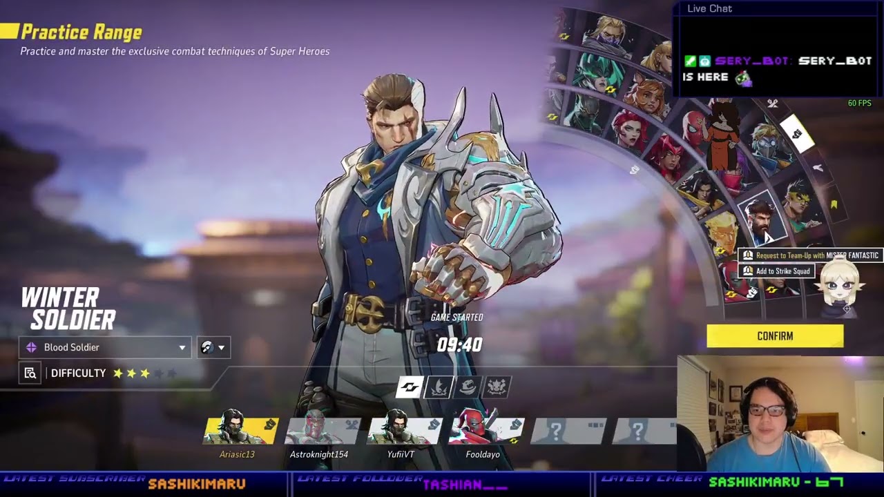Chat, I do be Missing on this Bad Boy. Ari and Co. Enjoy: Marvel Rivals w/@afoolofalltrades @yufiiev