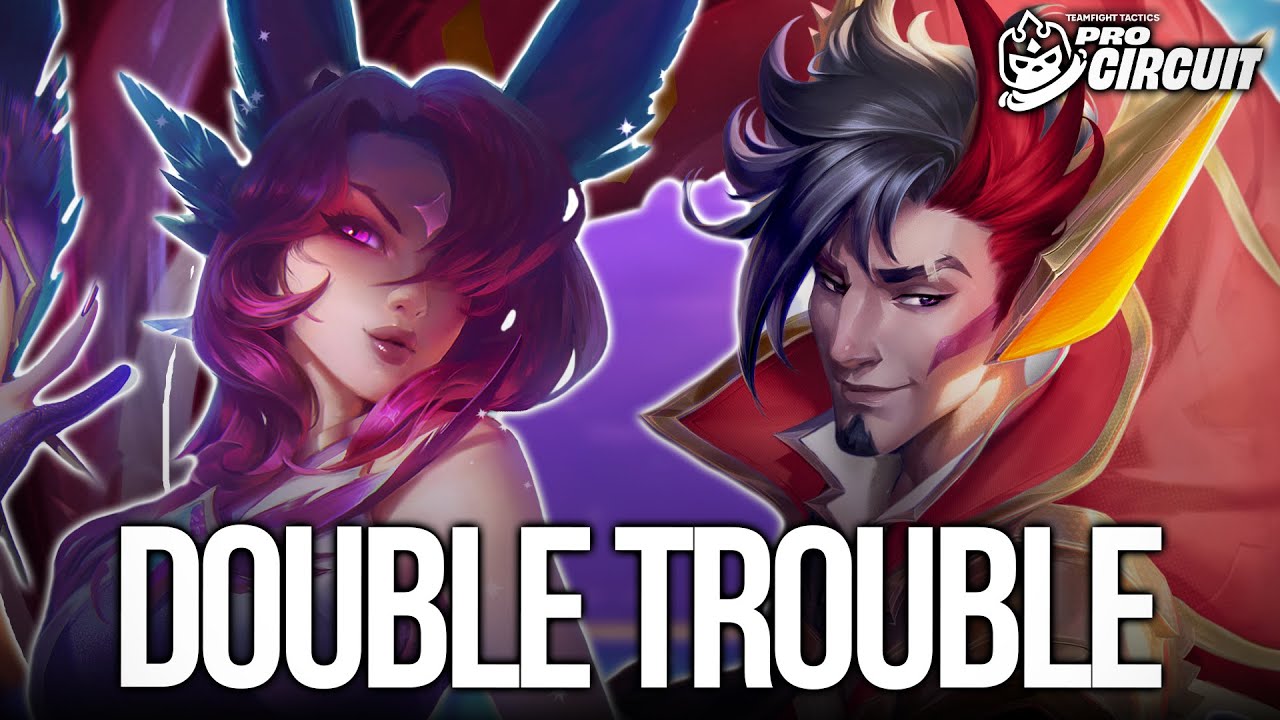 Xayah & Rakan mit Double Trouble - Ist das OP?! | TFT Pro Circuit Tag 3 Game 3