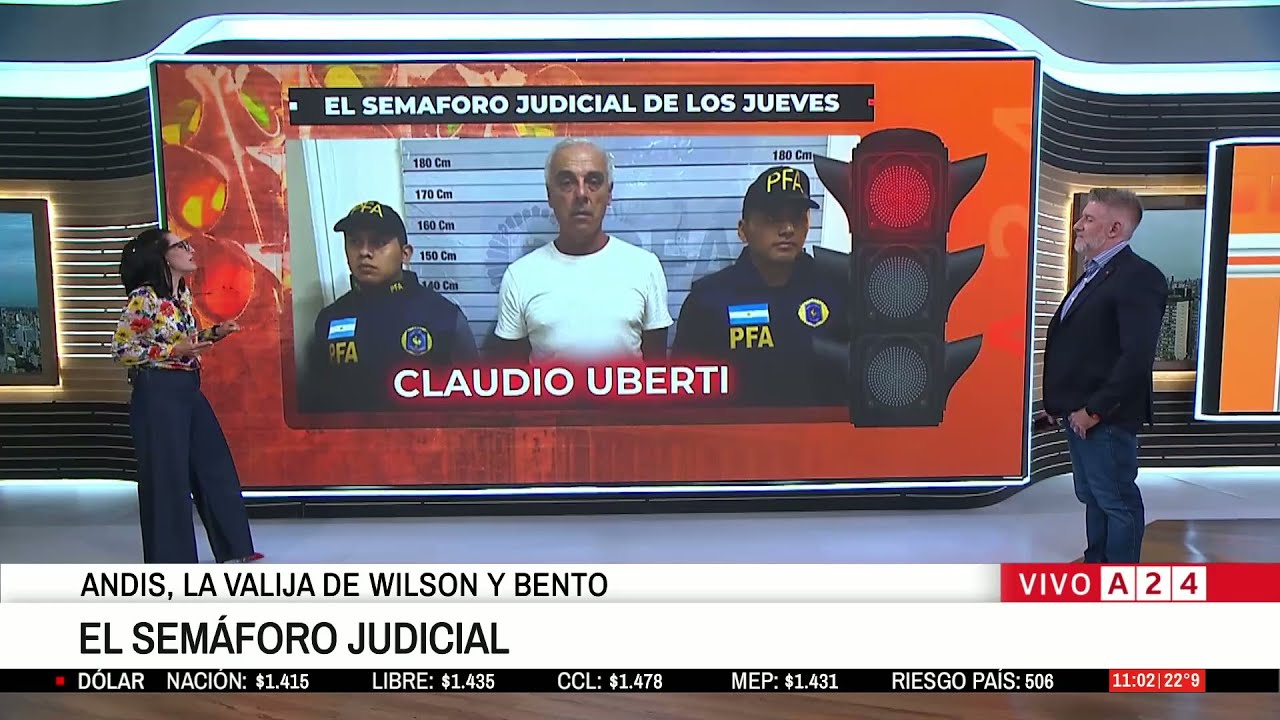 📢 ANDIS + COSA VALIJAS DE ANTONINI WILSON: DETUVIERON A CLAUDIO UBERTI + BENTO