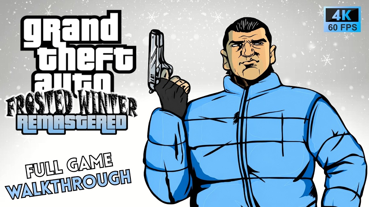 GTA Frosted Winter Remastered - Full Game Walkthrough in 4K