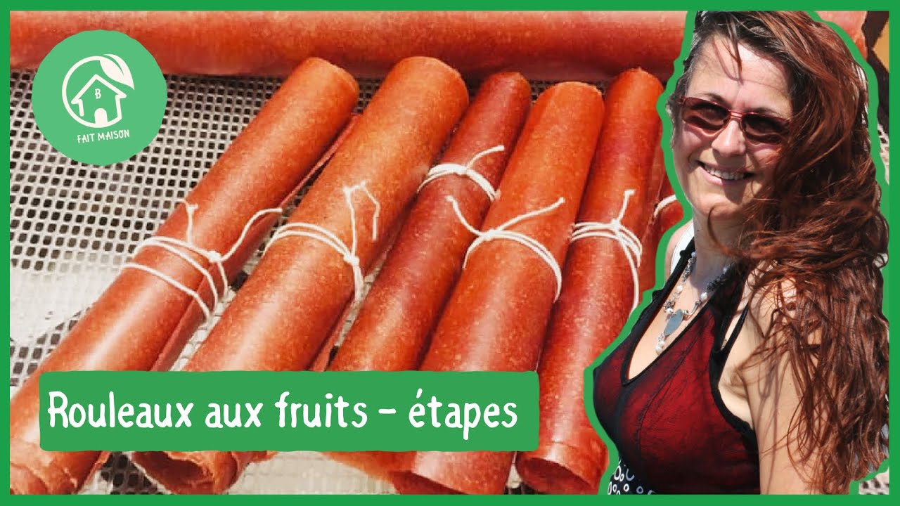 Rouleaux aux fruits, étapes, astuces et secrets