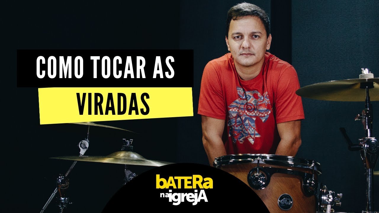 Como tocar as viradas [Drumcam]