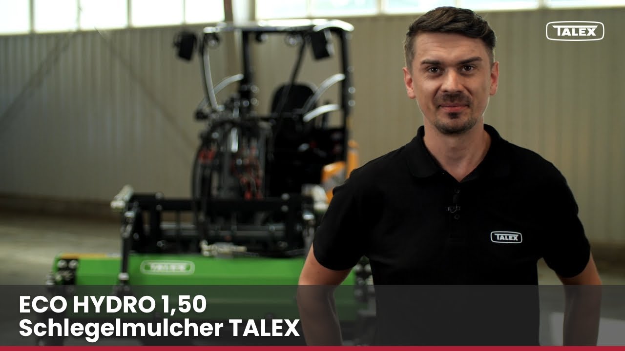 Der ECO HYDRO 1,50 Schlegelmulcher.Wie ist die Maschine ausgestattet? Wie wird sie angeschlossen?