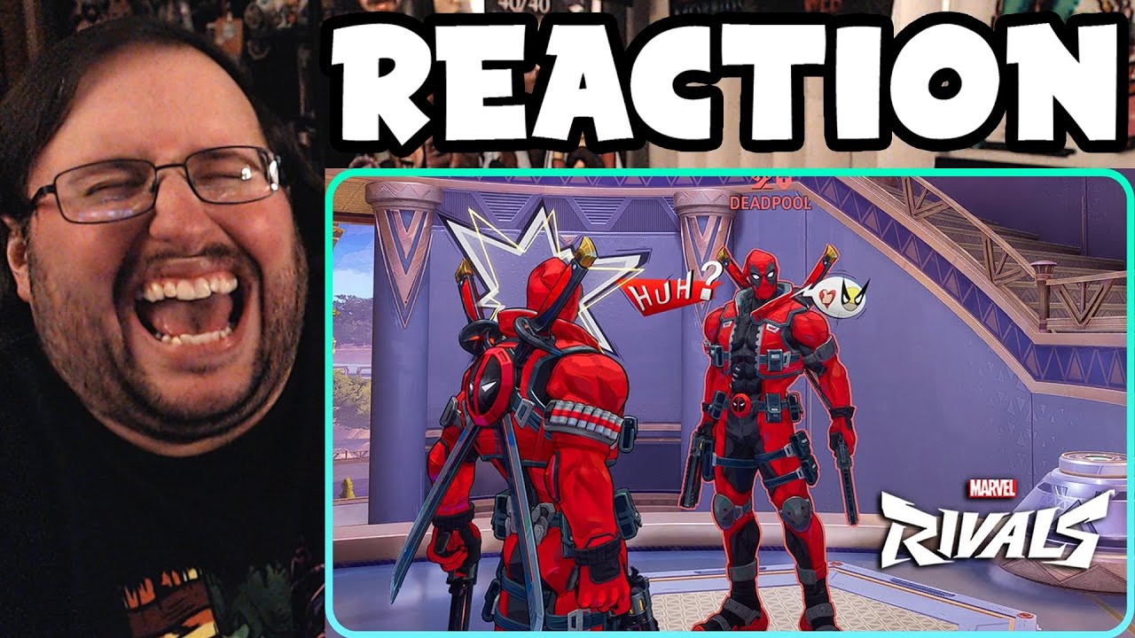 Gor's "Every Deadpool Small Talk Voice Line Marvel Rivals by Lootward" REACTION