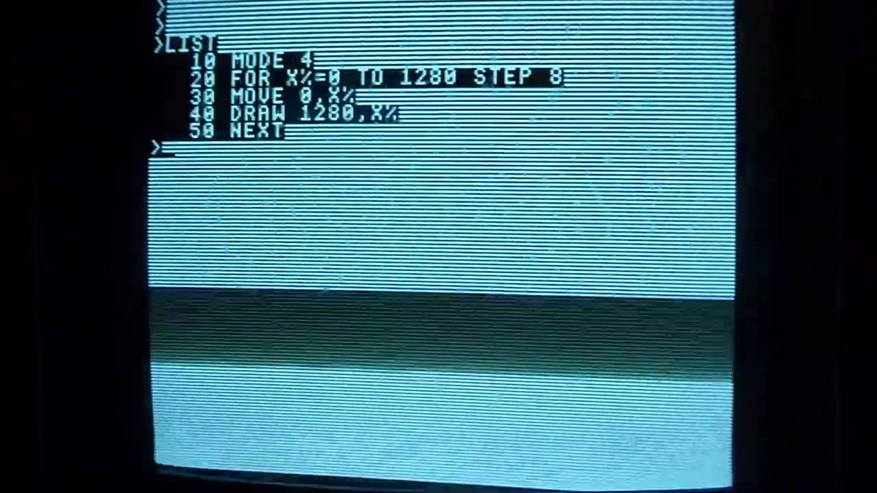 Programming IS possible on a TV