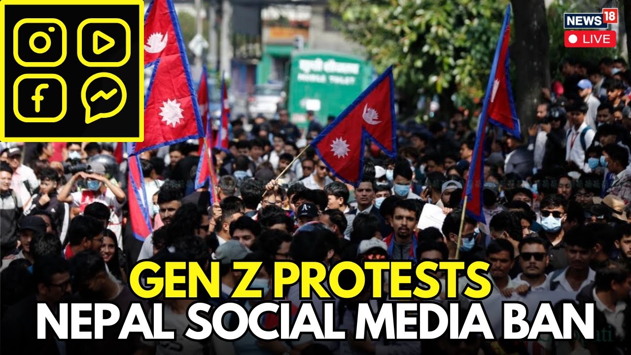 Nepal Gen Z Protest Live | Protest Against Corruption And Ban On Social Media Platforms | N18G