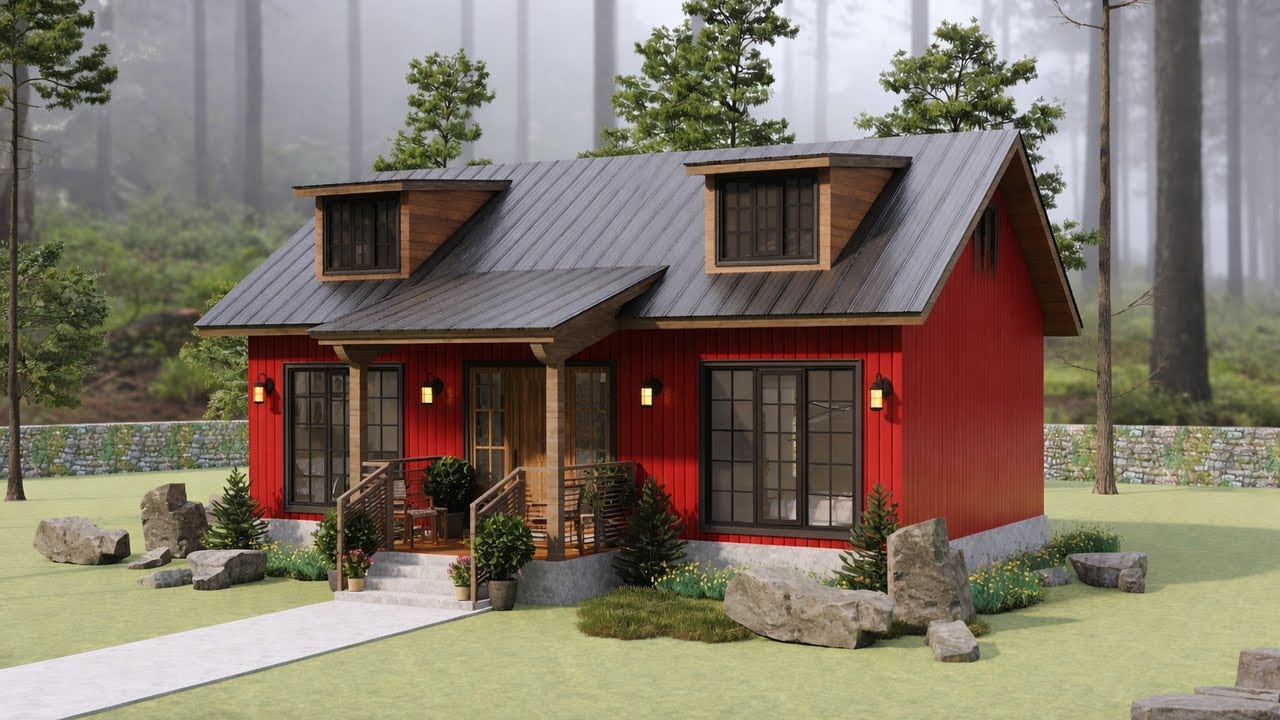 Уединенный лесной фермерский дом | Настоящая жемчужина среди домов, скрытых от посторонних глаз