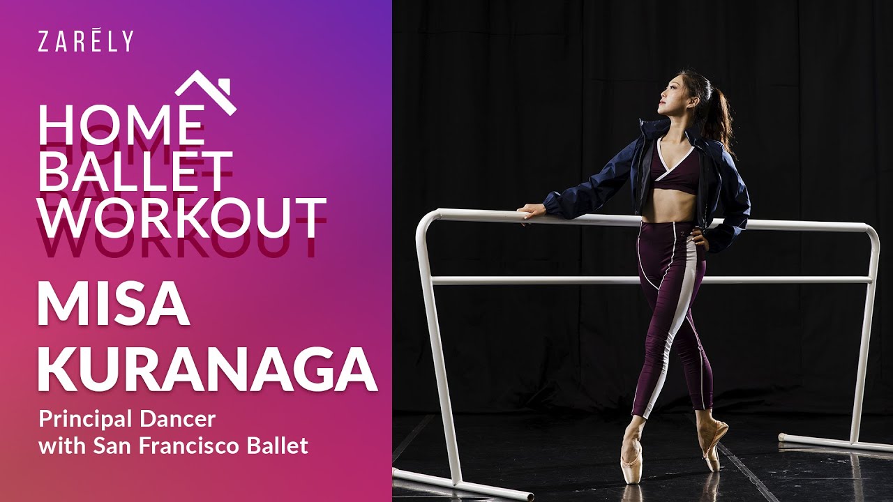 Misa Kuranaga, Principal Dancer with the San Francisco Ballet, Online home ballet workout