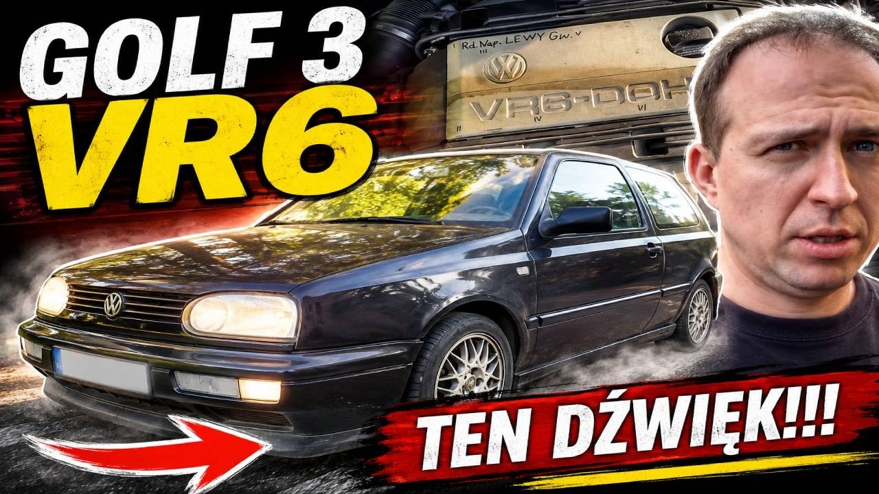 Koniec pewnej ery. Golf 3 VR6 przypomina stare dobre czasy