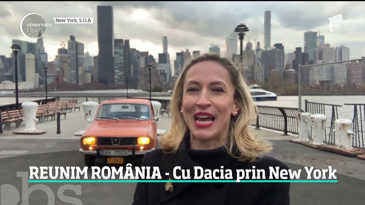 Reunim România - cu Dacia prin New York