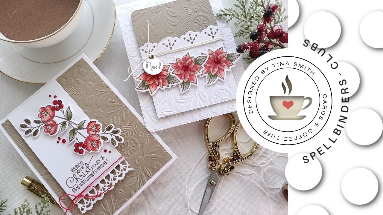 Spellbinders | Clear Stamp & Die Club | Wonderful Christmas | October 2022