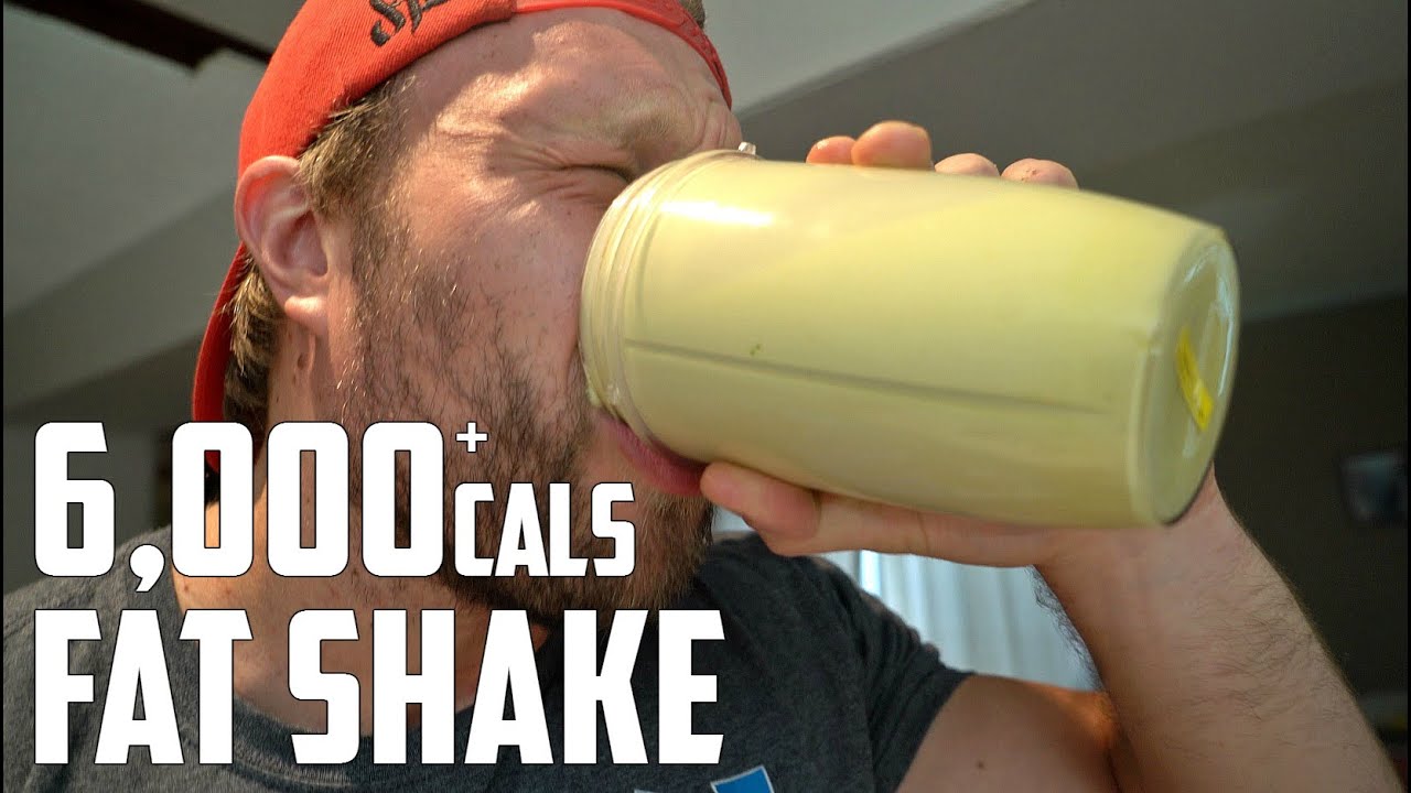 6,000 Calorie Fat Shake Challenge