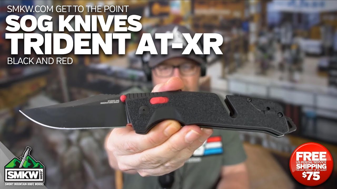 SMKW Get to Point: SOG Trident AT Black and Red