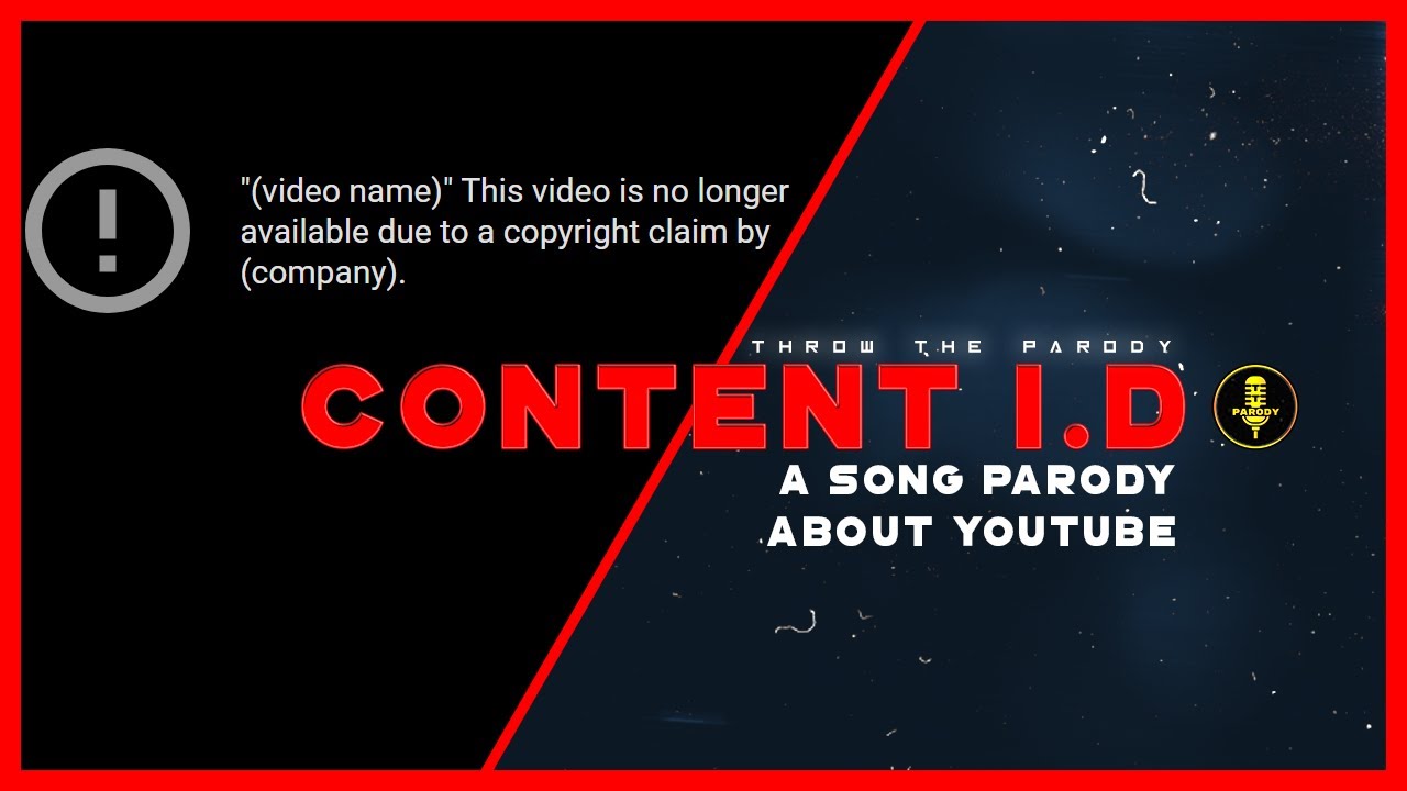 THE YOUTUBE CONTENT ID SONG! (Family Guy Parody | The FCC)