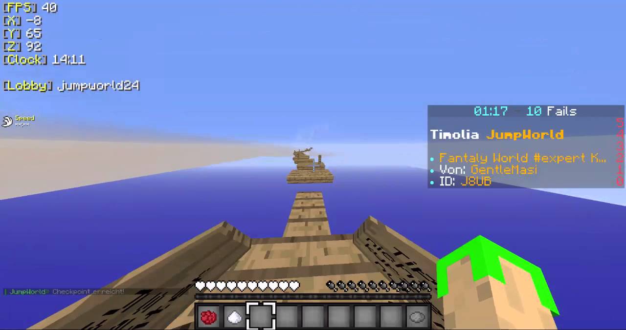 Minecraft Timolia #1 | Jump World