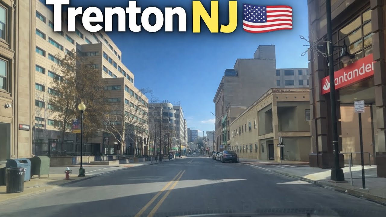 Trenton, NJ | Recorrido en auto por sus calles