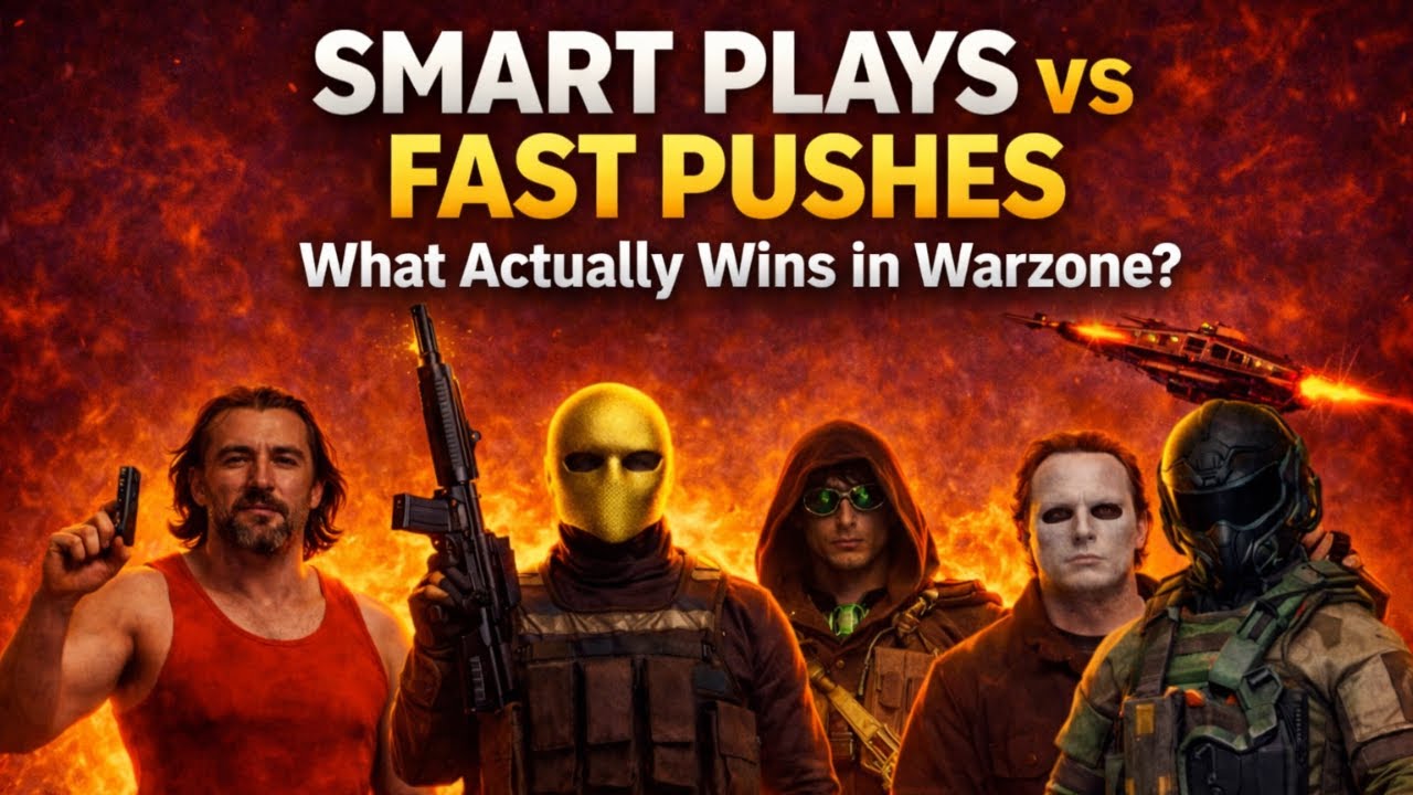 Smart Plays vs Fast Pushes | What Actually Wins in Warzone