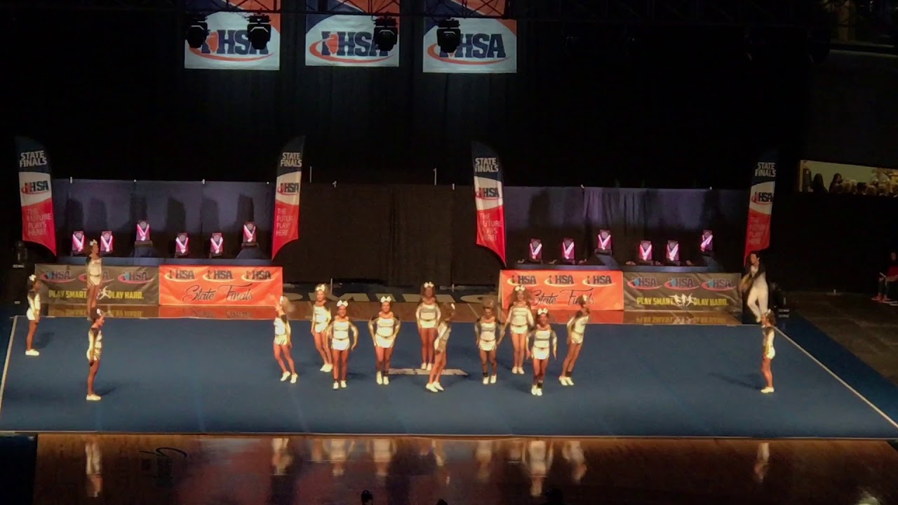 Lemont Varsity Cheer @ IHSA State 2018 (Day 2)