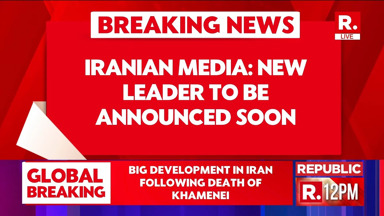 BREAKING: Iran Declares 40 days of Public Mourning Following The Death of Supreme Leader Khamenei