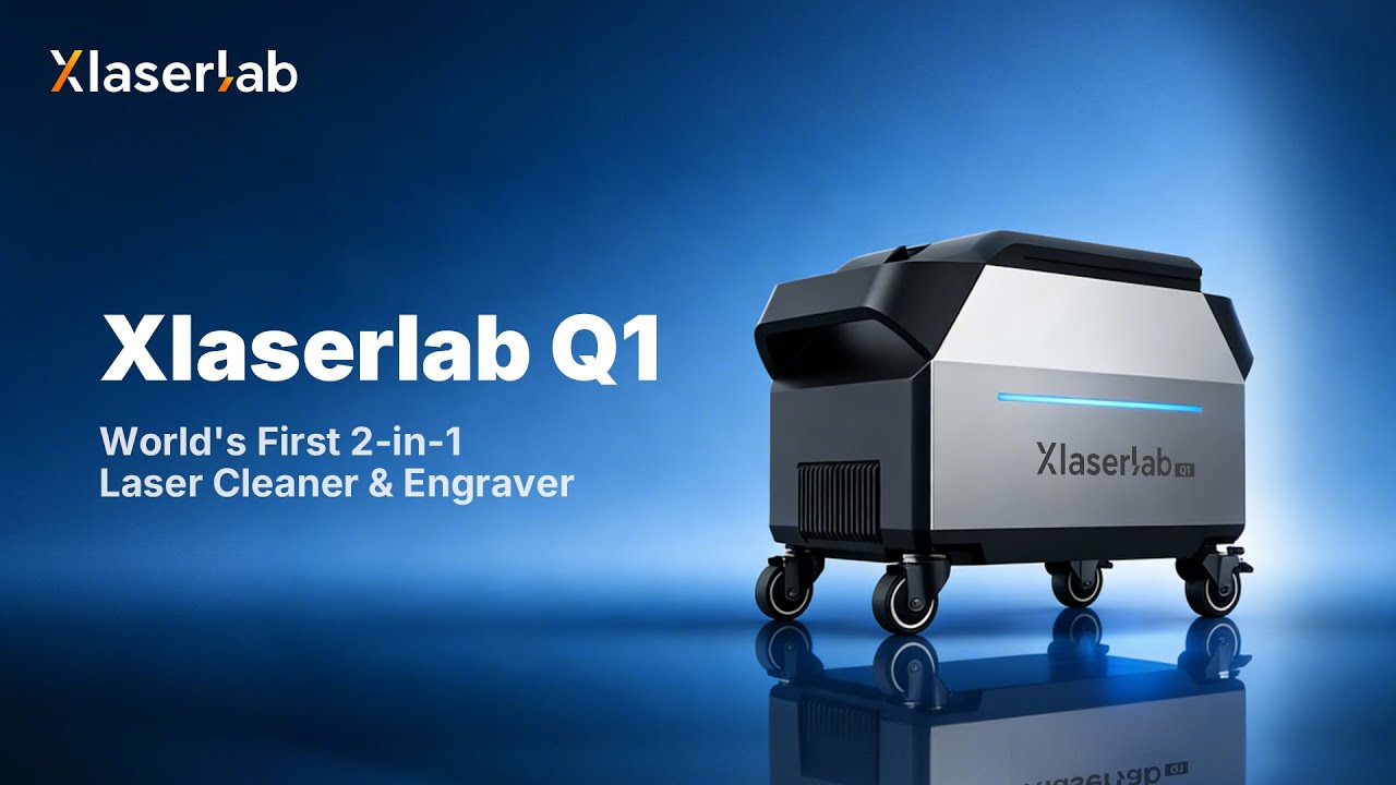 Introducing Xlaserlab Q1 | The World&rsquo;s First 2-in-1 Laser Cleaner & Engraver