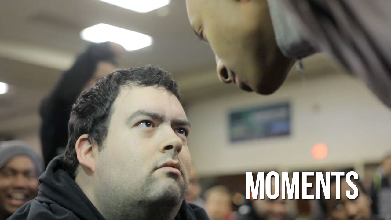 Moments - Epic Stare Game at NEC 14 (NSFW)