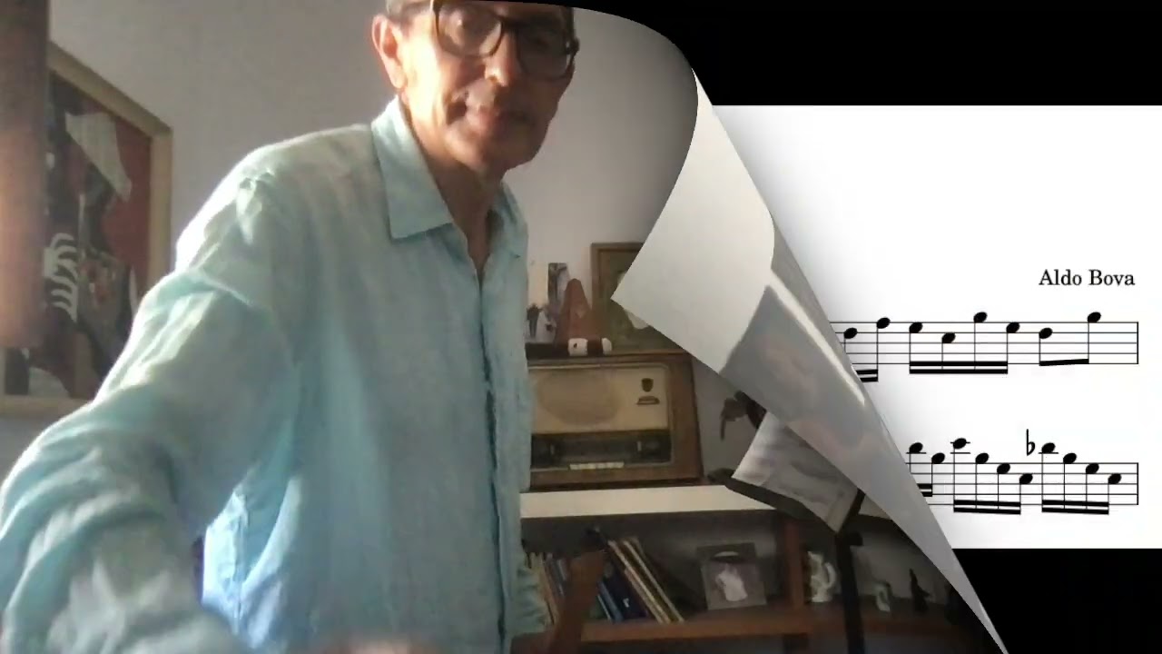 A. Bova, Fantasia n  1 in C major, for alto recorder