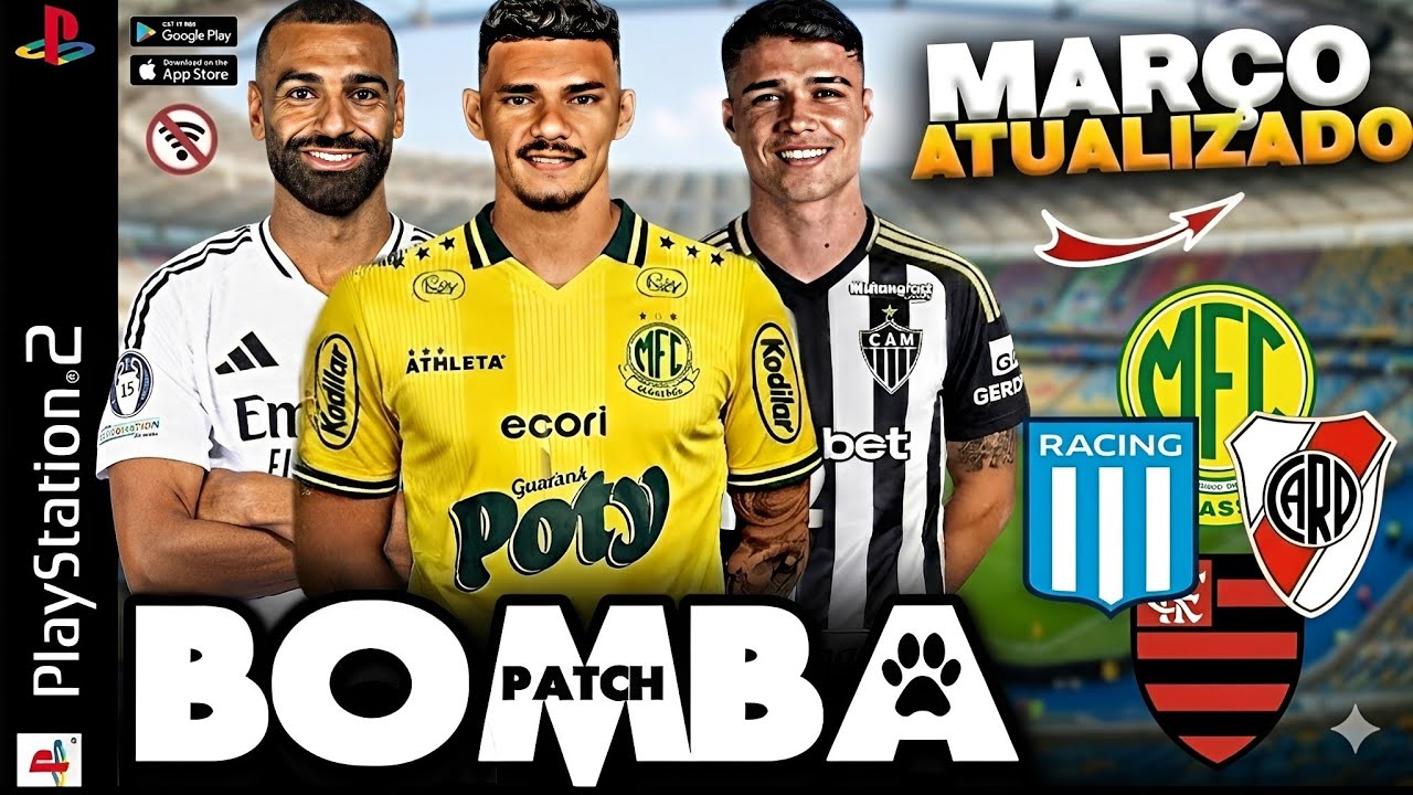NOVO! BOMBA PATCH MAR&Ccedil;O 2026 PS2 ISO DOWNLOAD DIRETO! COM RUMO ESTRELADO AETHERSX2, PCSX2 PSP E OPL✅