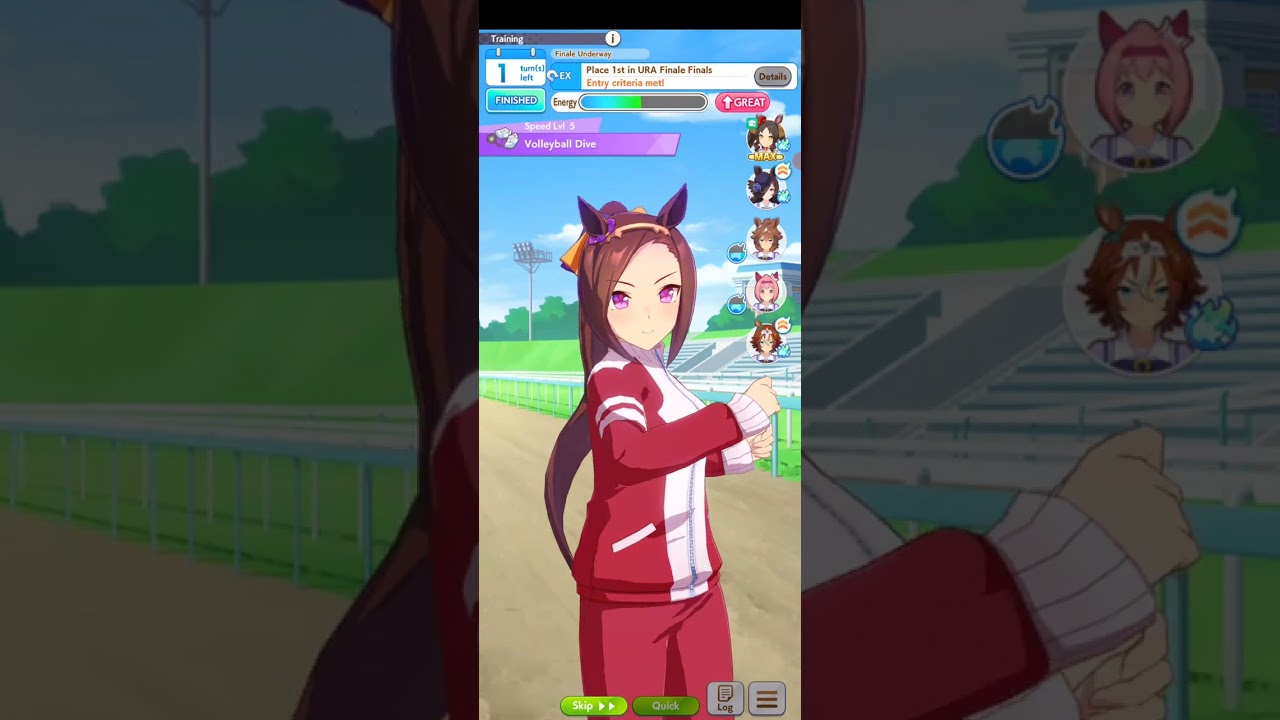 Umamusume Sakura Bakushin O Unity Cup Final Stats