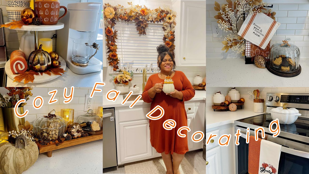 🍂NEW COZY FALL DECORATING | FALL KITCHEN DECORATING | COZY HOME DECOR | COZY FALL DECORATING IDEAS