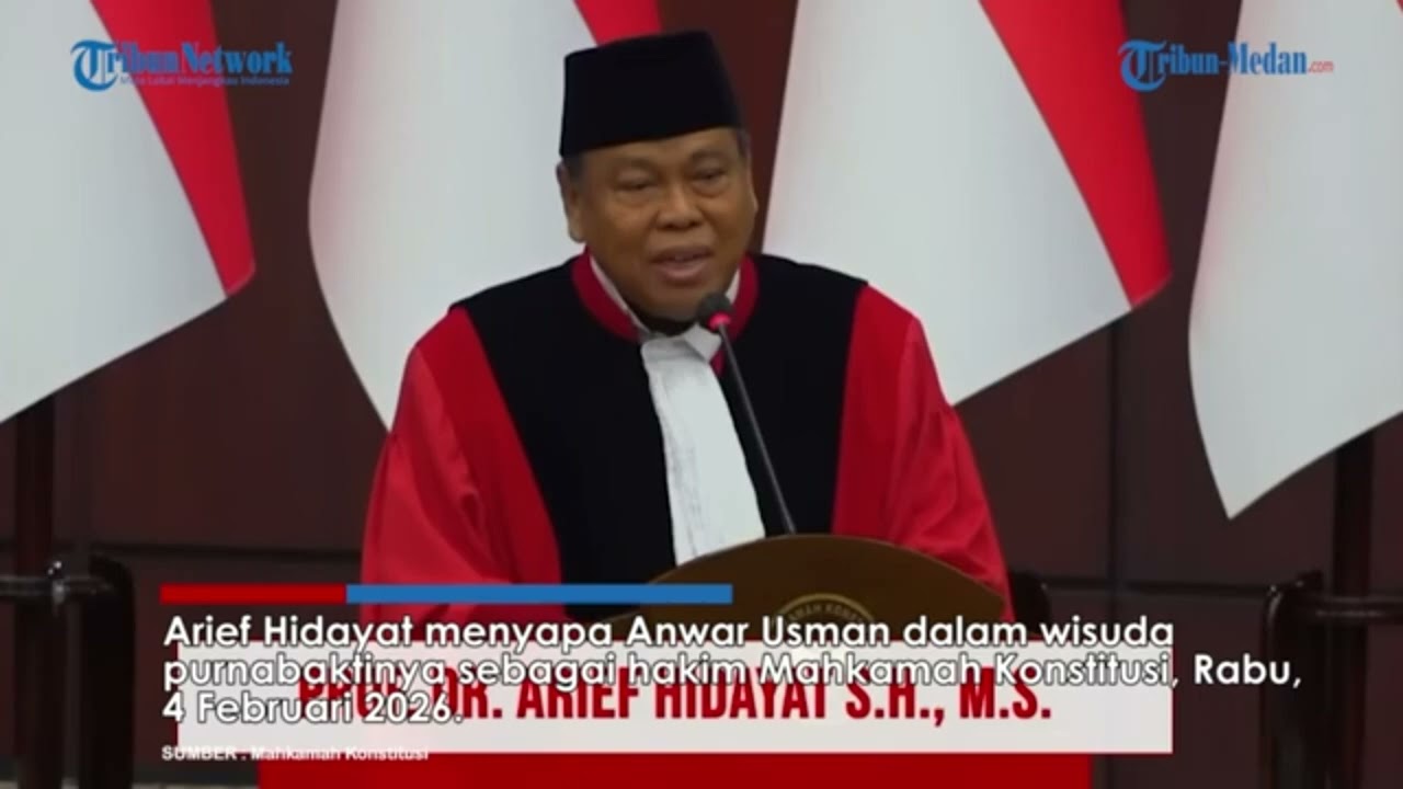 Arief Hidayat Sapa Anwar Usman: Sudah tak Berguna Lagi di Mahkamah