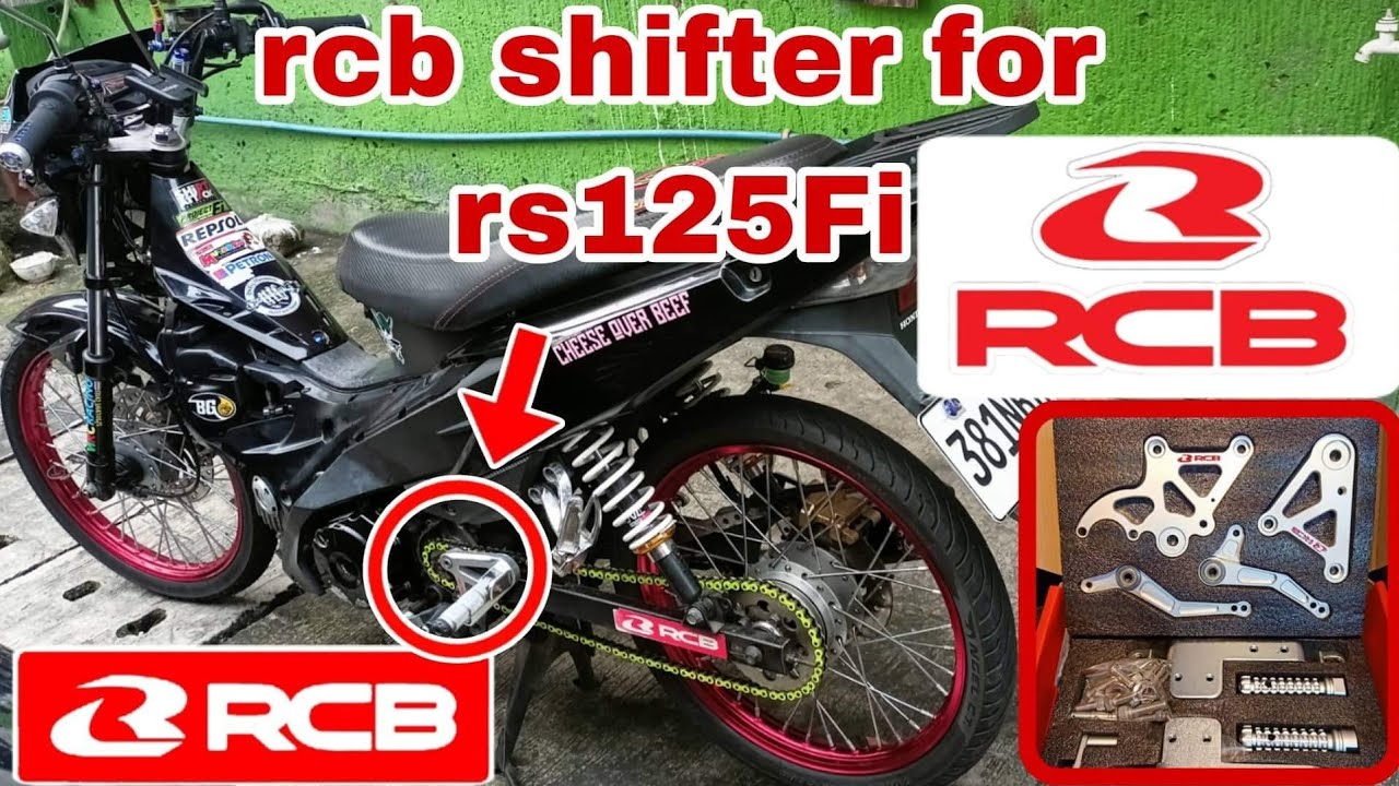 RCB SHIFTER for rs125Fi | motovlogph