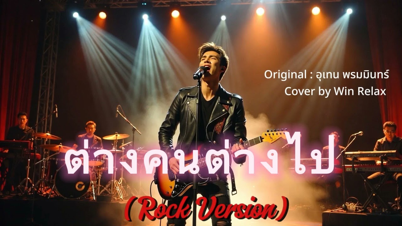 ต่างคนต่างไป : เท่ห์ อุเทน l Rock Version l Cover by Win Relax l เพลงยุค 90s