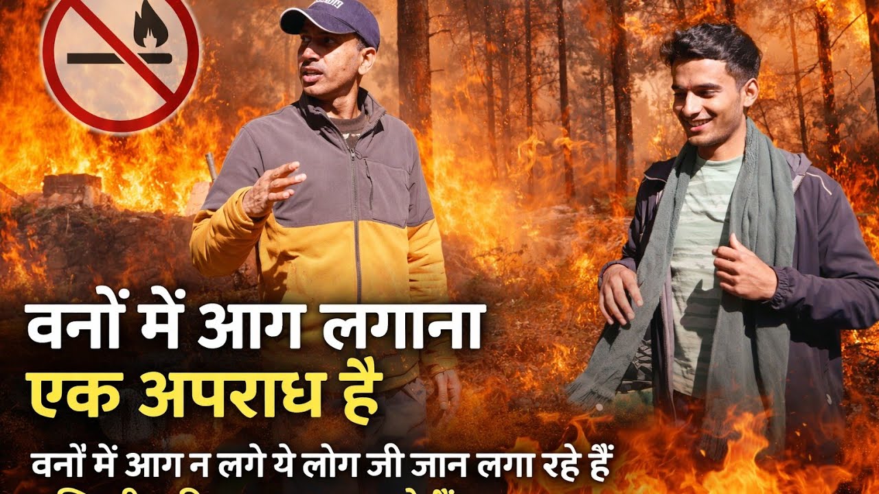 कितनी मेहनत लगती है इन सब की जंगलों को बचाने में ।। 
