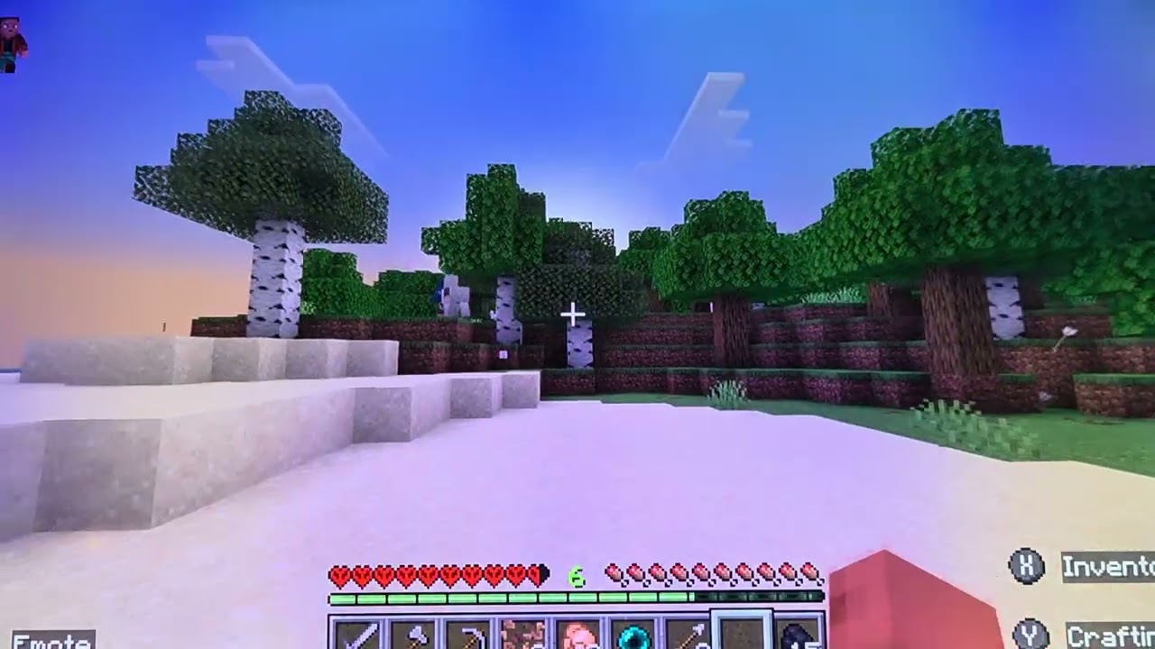 nearly dying in minecraft hardcore half a heart!!! ep3