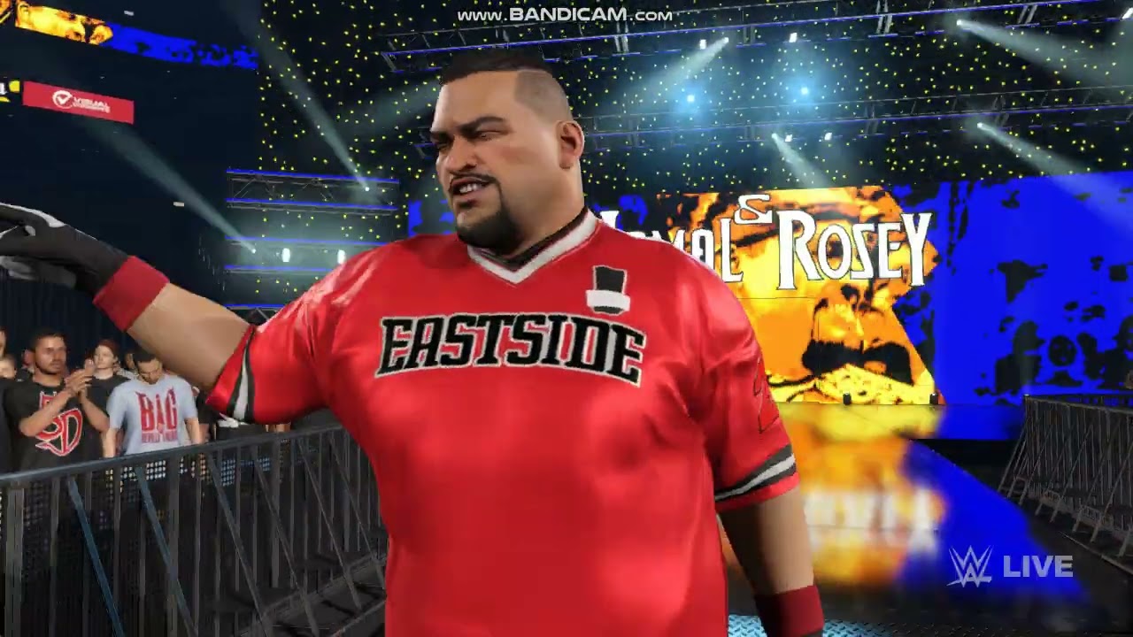 WWE 2K25 ROSEY ENTRANCE