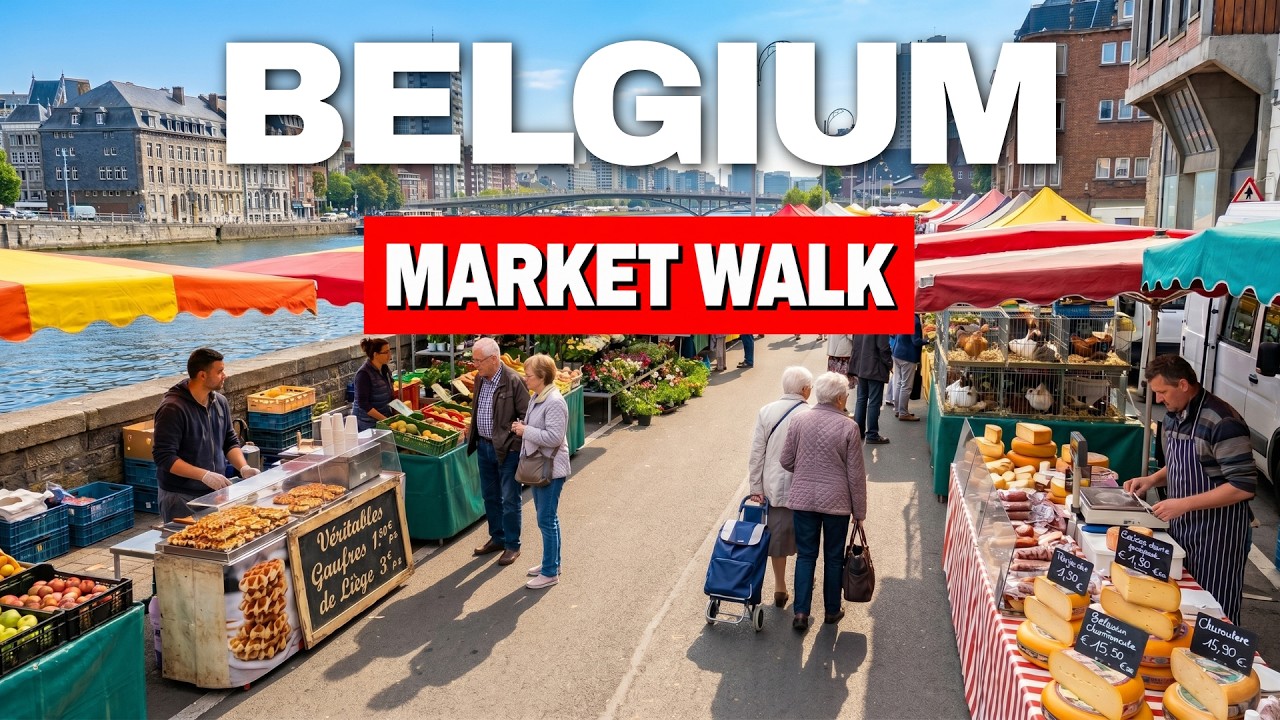 Belgium Market Walk | Searching for Hidden Treasures