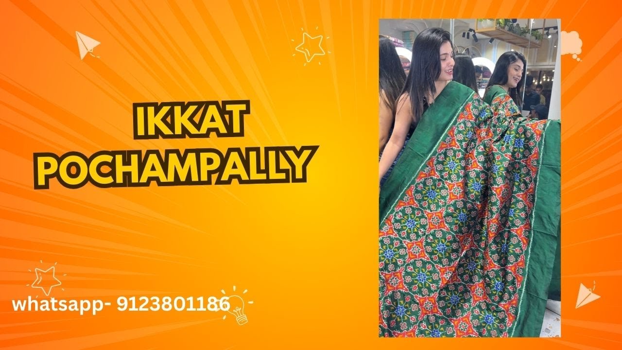Ikkat Pochampally Live ❤️📞WhatsApp 9123801186