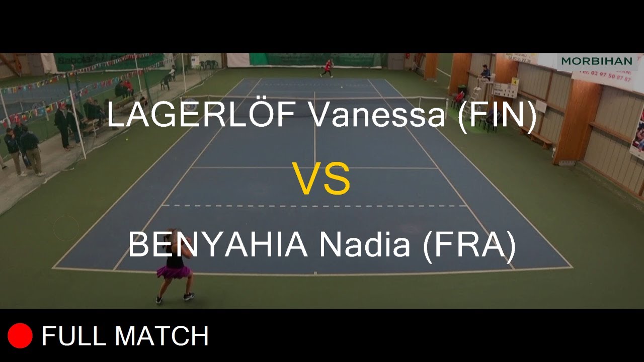 LAGERL&Ouml;F Vanessa (FIN) VS BENYAHIA Nadia (FRA) - Open Super 12 Auray 2023