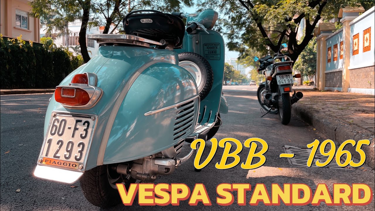 VESPA STANDARD 150 VBB (1965) POV TEST RIDE