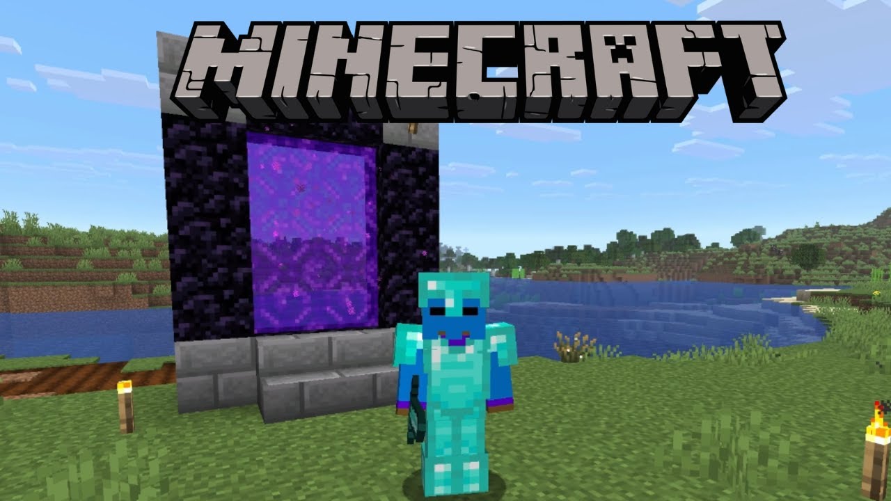 DIAMOND AMOUR AND THE NETHER l MINECRAFT l EP.4